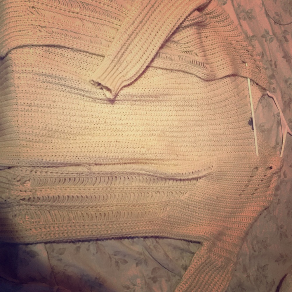 Charlotte Russe loose cardigan. Originally $53.32